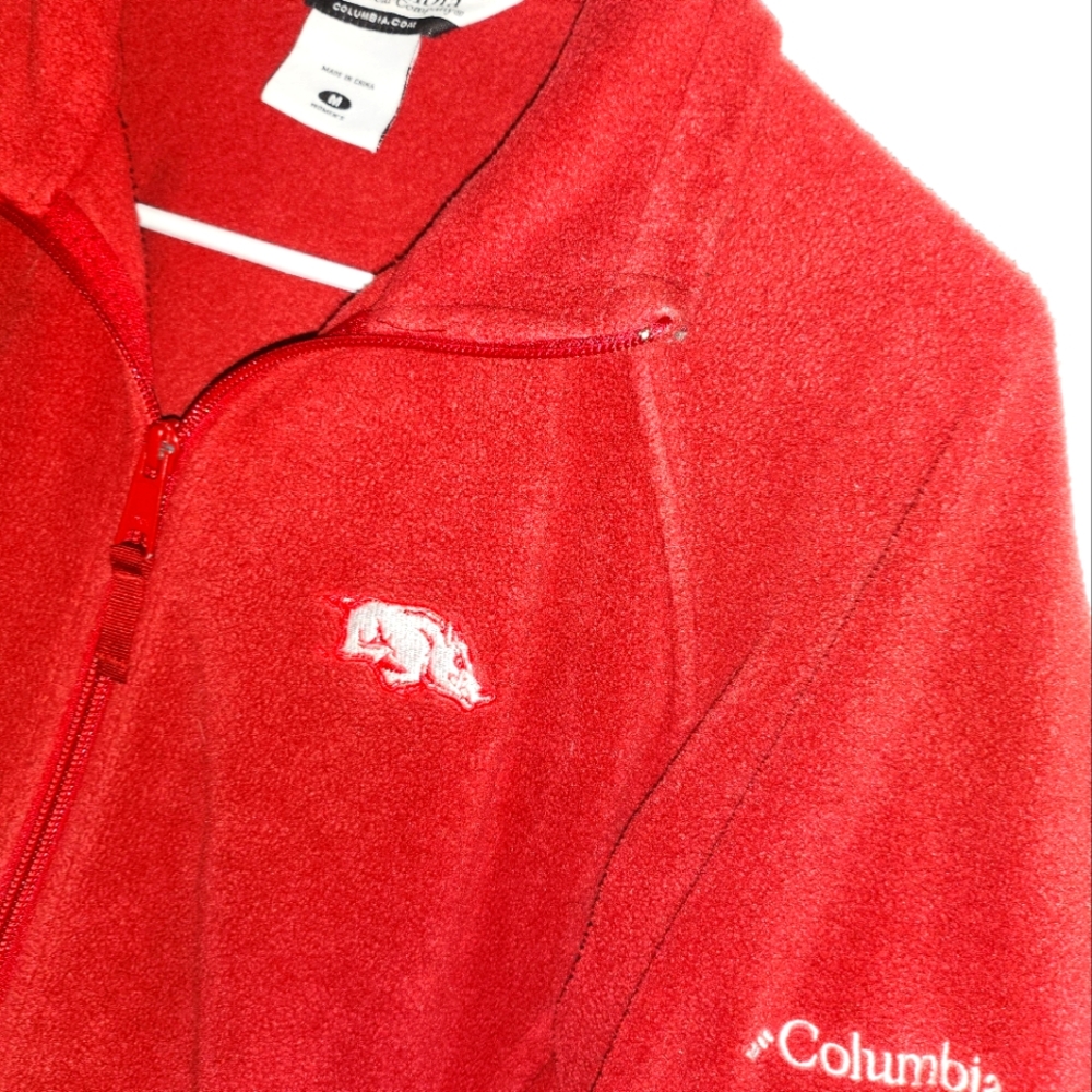 Columbia Arkansas Razorback Fleece - Picture 2 of 4